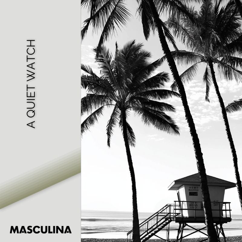 A QUIET WATCH*Dibond*40x60*Dibond*Kunstwerk*Masculina.nl
