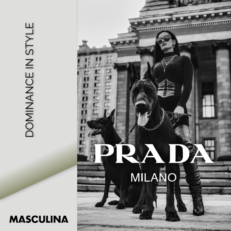 DOMINANCE IN STYLE*Dibond*40x60*Dibond*Kunstwerk*Masculina.nl