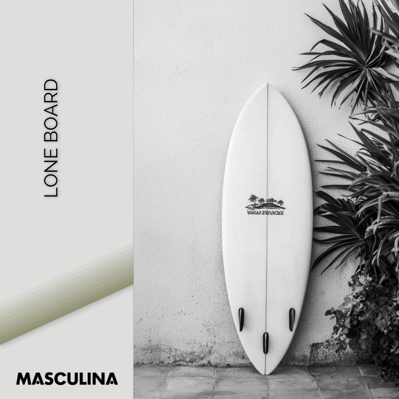 LONE BOARD*Dibond*40x60*Dibond*Kunstwerk*Masculina.nl