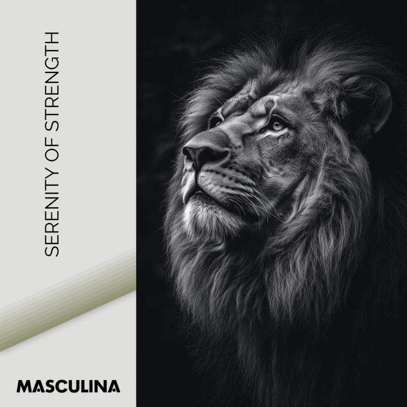 SERENITY OF STRENGTH*Dibond*40x60*Dibond*Kunstwerk*Masculina.nl