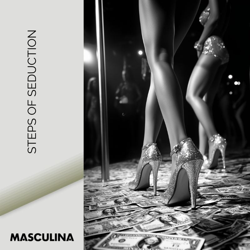 STEPS OF SEDUCTION*Dibond*40x60*Dibond*Kunstwerk*Masculina.nl