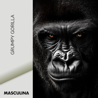 GRUMPY GORILLA*Canvas*40x60*Baklijst*Kunstwerk*Masculina.nl