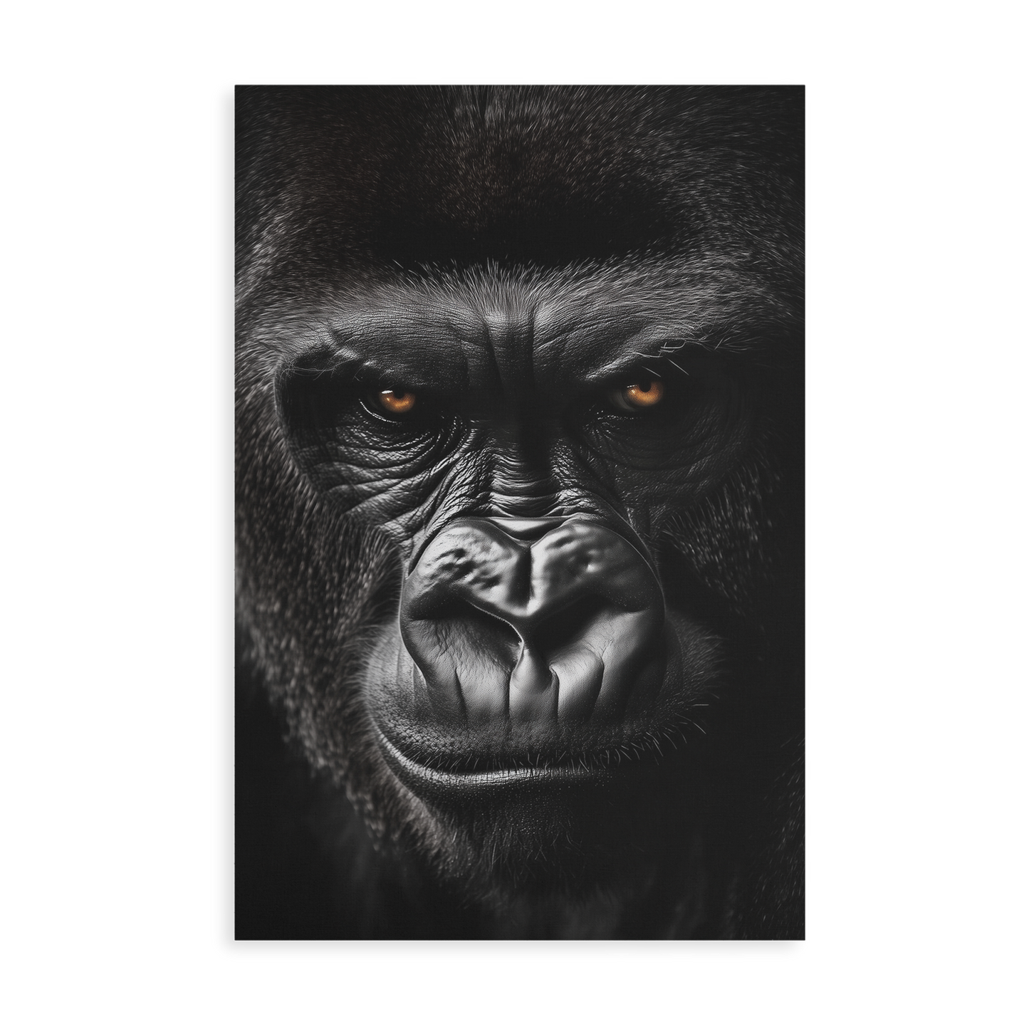 GRUMPY GORILLA*Canvas*40x60*Canvas*Kunstwerk*Masculina.nl