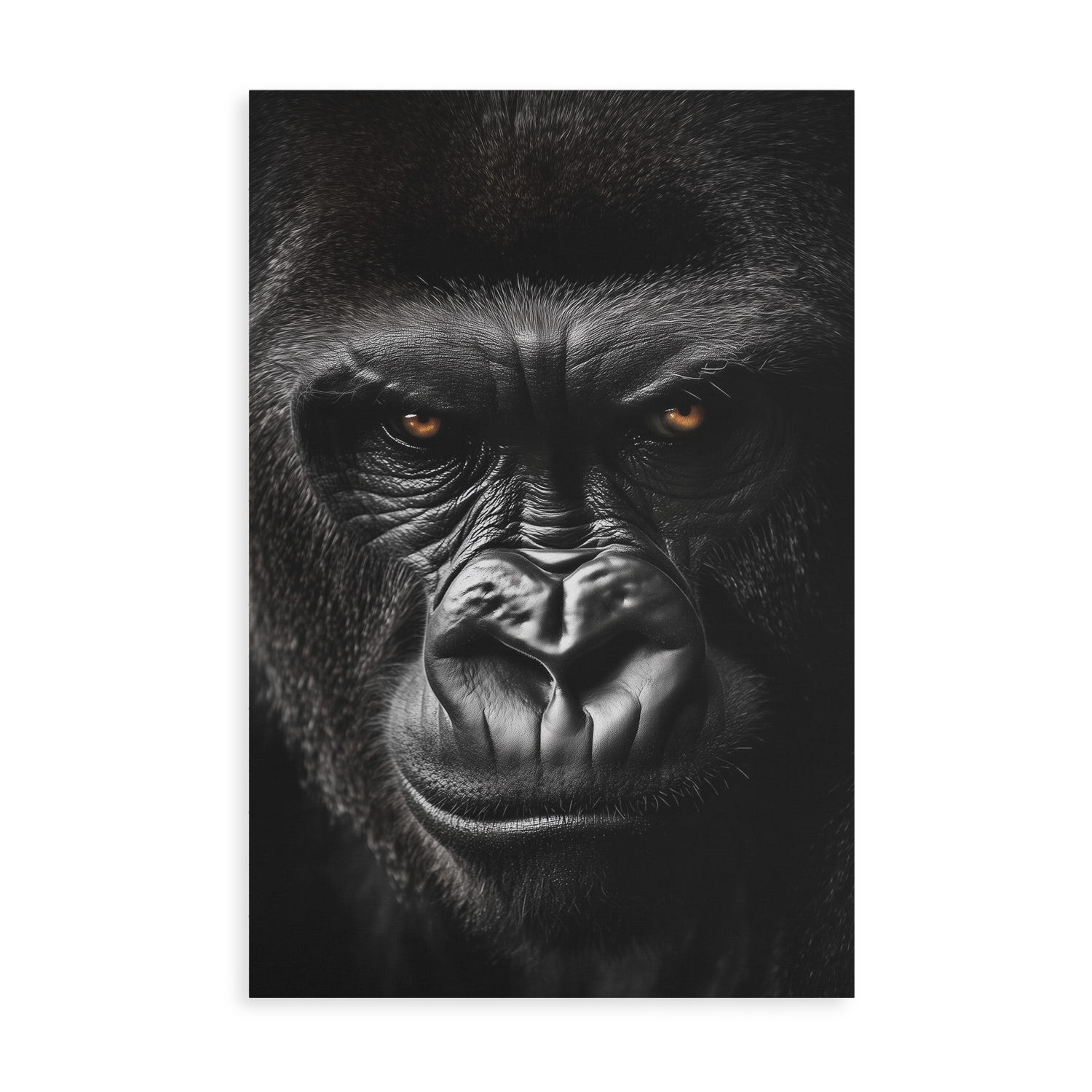 GRUMPY GORILLA*Canvas*40x60*Canvas*Kunstwerk*Masculina.nl