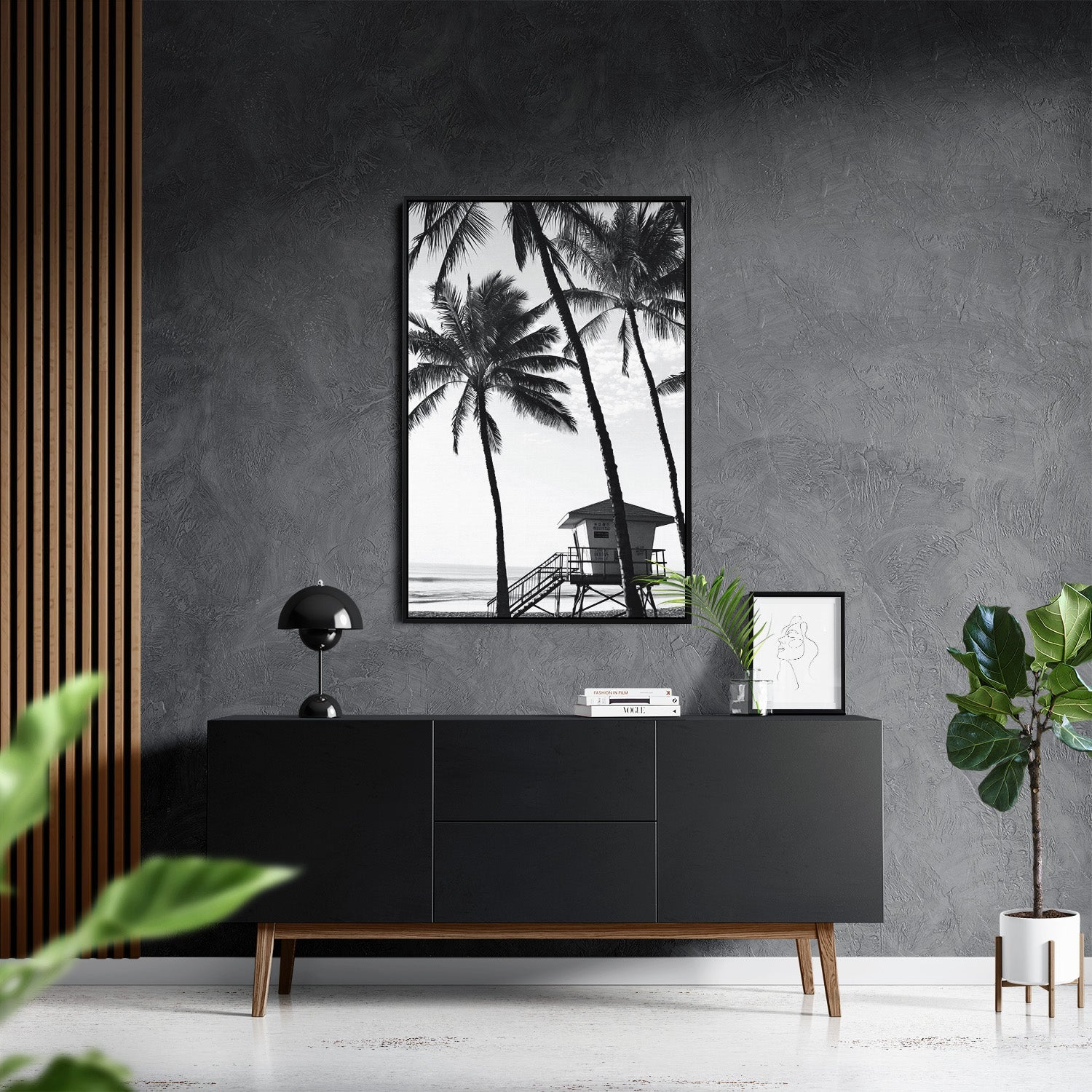 A QUIET WATCH*Canvas*40x60*Baklijst*Kunstwerk*Masculina.nl