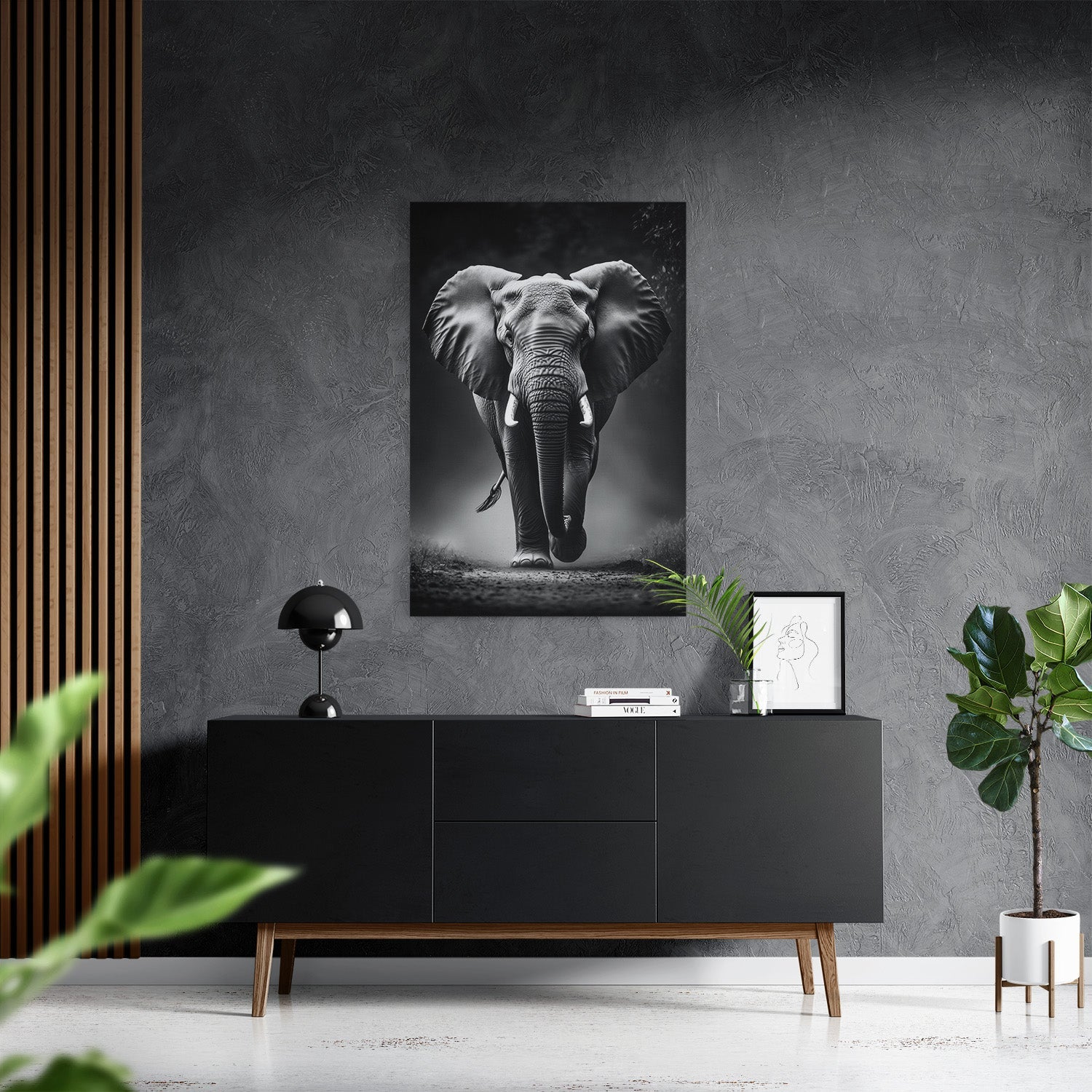 APPROACHING GIANT*Canvas*40x60*Canvas*Kunstwerk*Masculina.nl