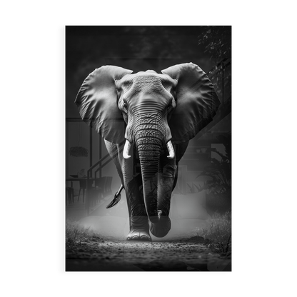 APPROACHING GIANT*Plexiglas*40x60*Plexiglas*Kunstwerk*Masculina.nl