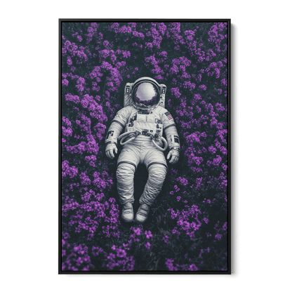 ASTRONAUT'S PURPLE BLISS*Canvas*40x60*Baklijst*Kunstwerk*Masculina.nl