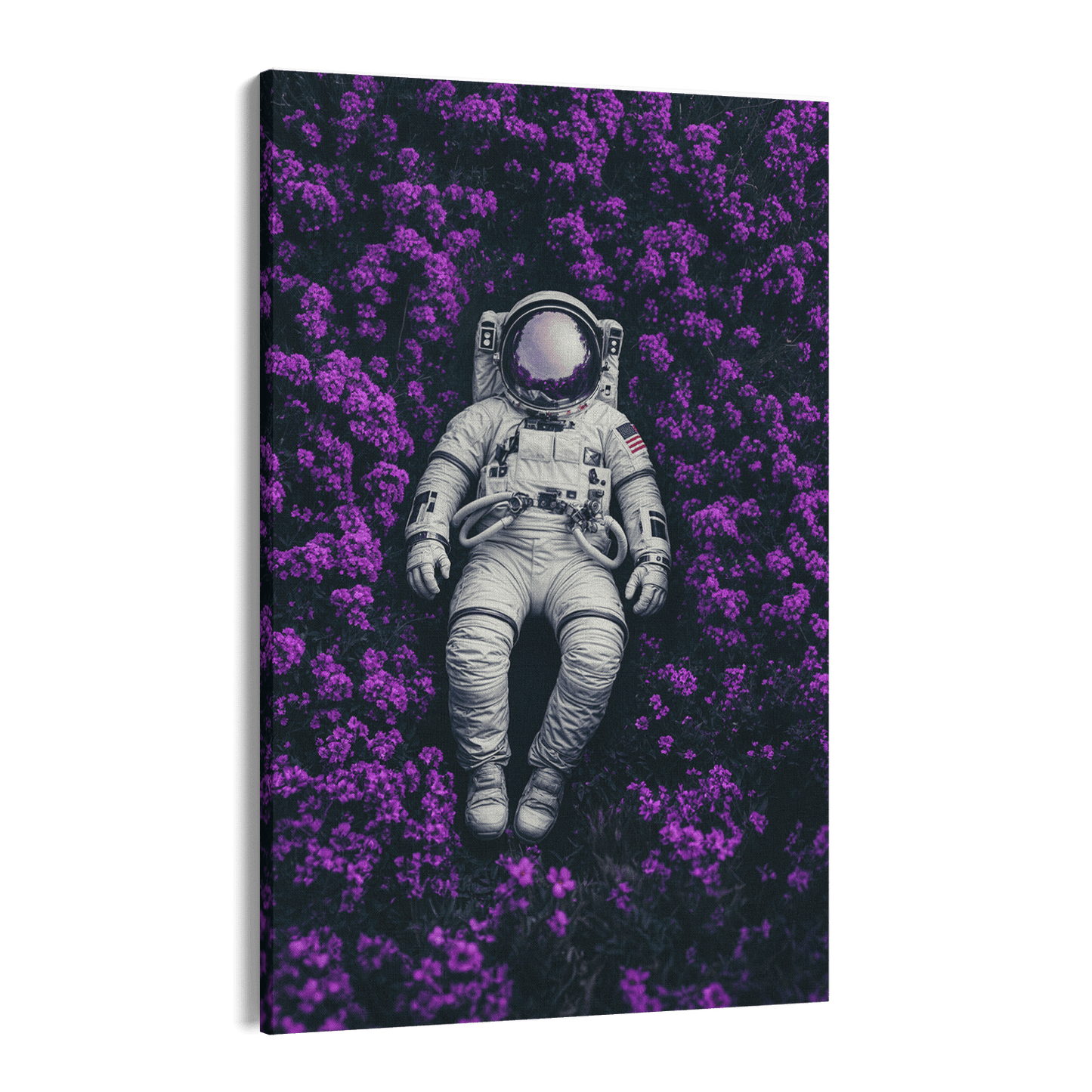 ASTRONAUT'S PURPLE BLISS*Canvas*40x60*Canvas*Kunstwerk*Masculina.nl