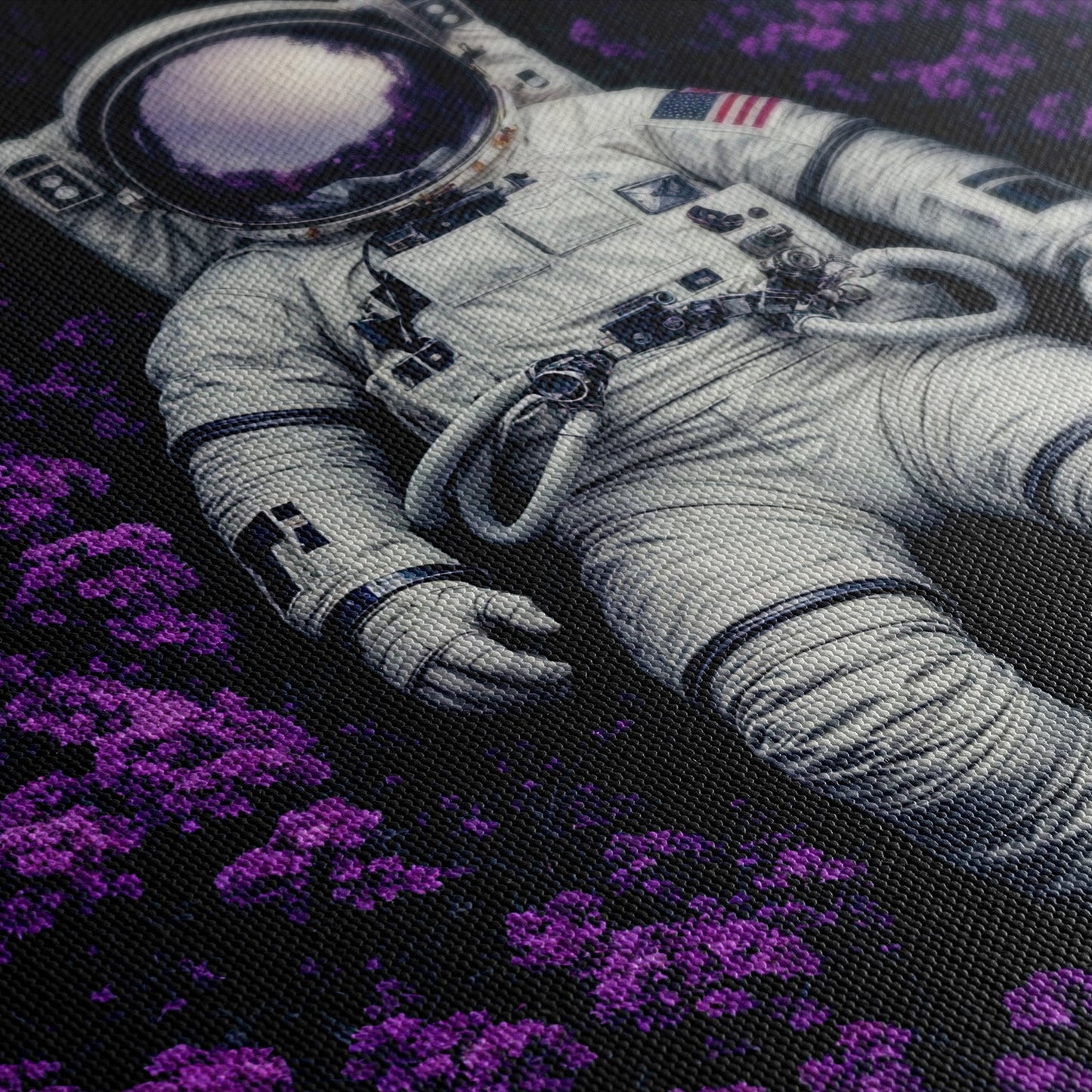 ASTRONAUT'S PURPLE BLISS*Canvas*40x60*Canvas*Kunstwerk*Masculina.nl