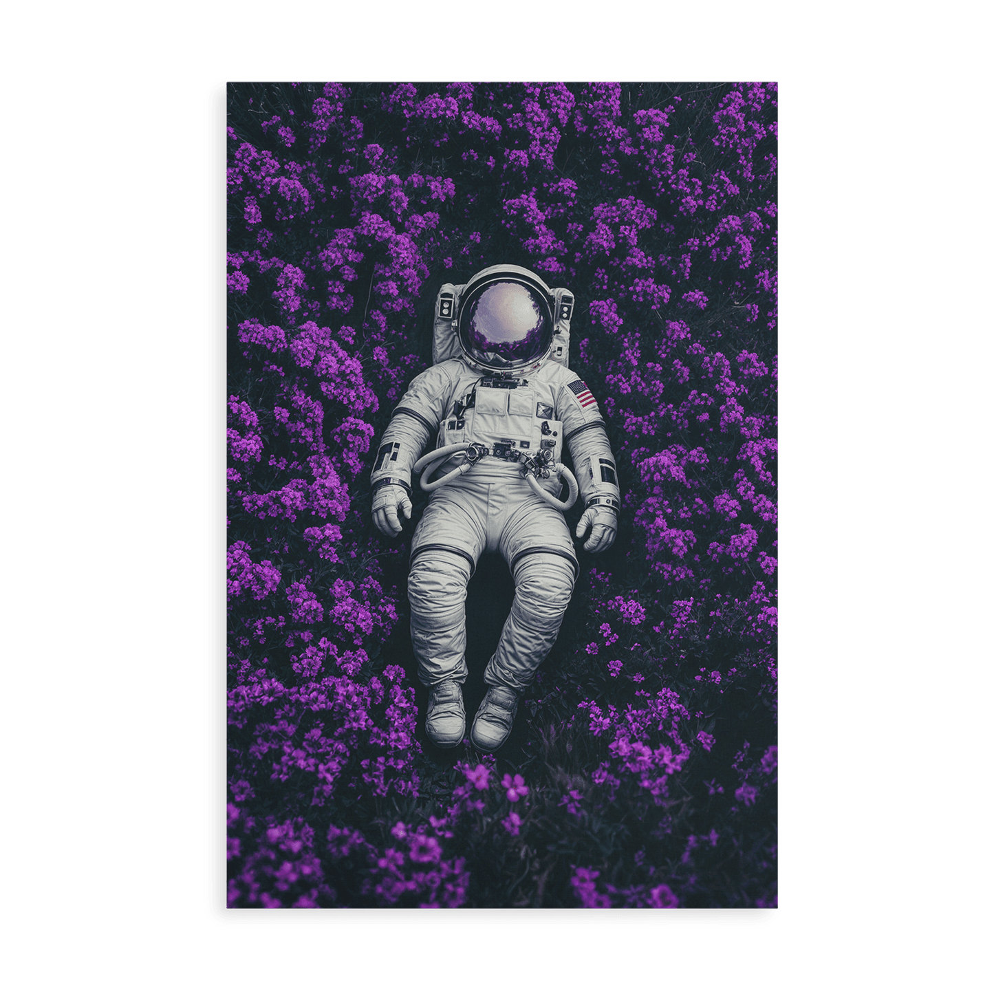 ASTRONAUT'S PURPLE BLISS*Canvas*40x60*Canvas*Kunstwerk*Masculina.nl