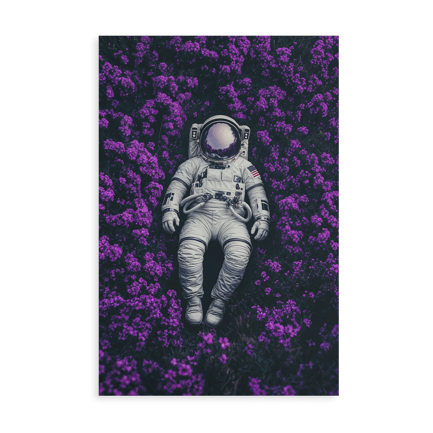 ASTRONAUT'S PURPLE BLISS*Canvas*40x60*Canvas*Kunstwerk*Masculina.nl