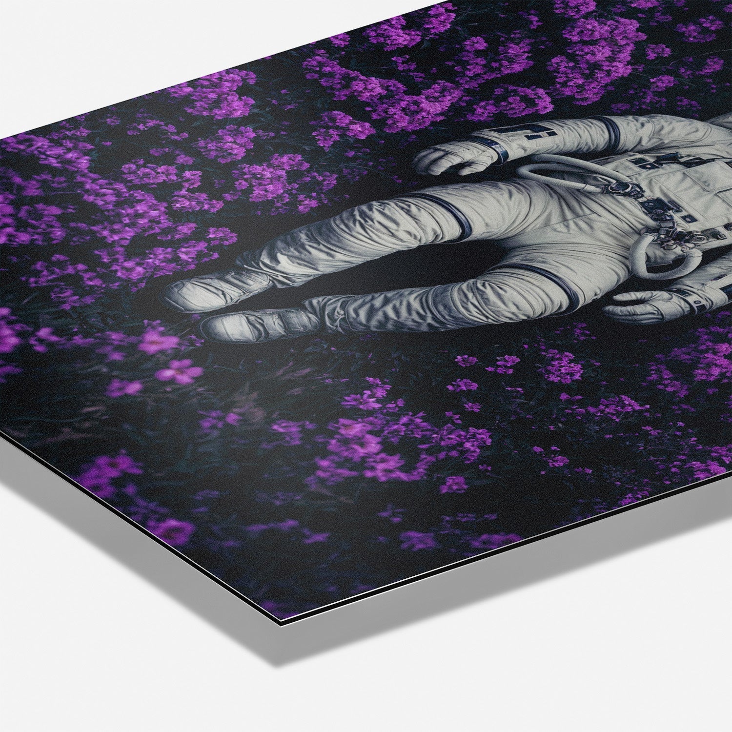 ASTRONAUT'S PURPLE BLISS*Dibond*40x60*Dibond*Kunstwerk*Masculina.nl