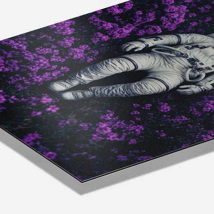 ASTRONAUT'S PURPLE BLISS*Dibond*40x60*Dibond*Kunstwerk*Masculina.nl