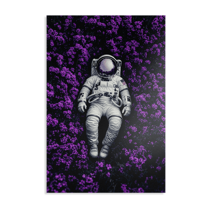 ASTRONAUT'S PURPLE BLISS*Dibond*40x60*Dibond*Kunstwerk*Masculina.nl