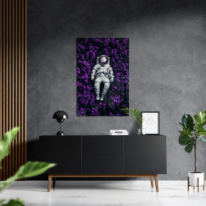 ASTRONAUT'S PURPLE BLISS*Plexiglas*40x60*Plexiglas*Kunstwerk*Masculina.nl