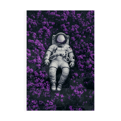 ASTRONAUT'S PURPLE BLISS*Plexiglas*40x60*Plexiglas*Kunstwerk*Masculina.nl