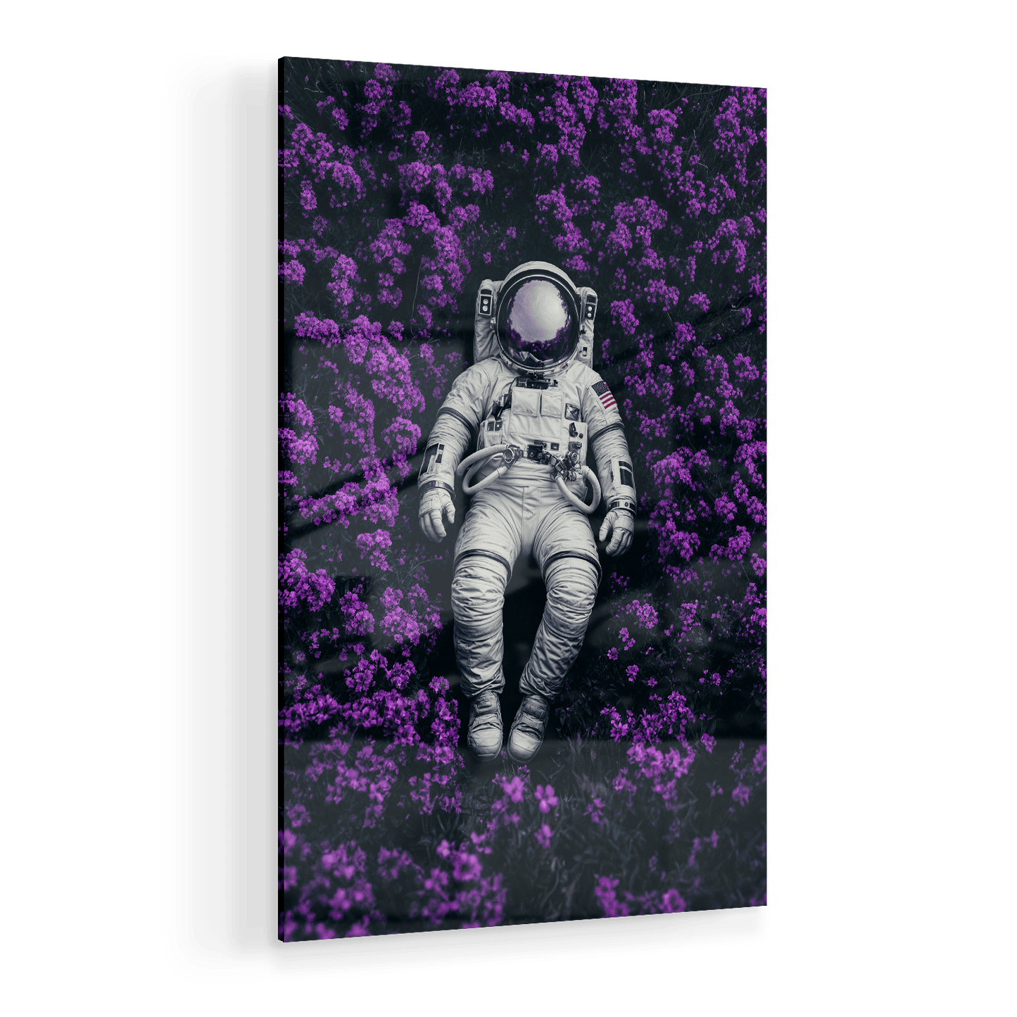 ASTRONAUT'S PURPLE BLISS*Plexiglas*40x60*Plexiglas*Kunstwerk*Masculina.nl
