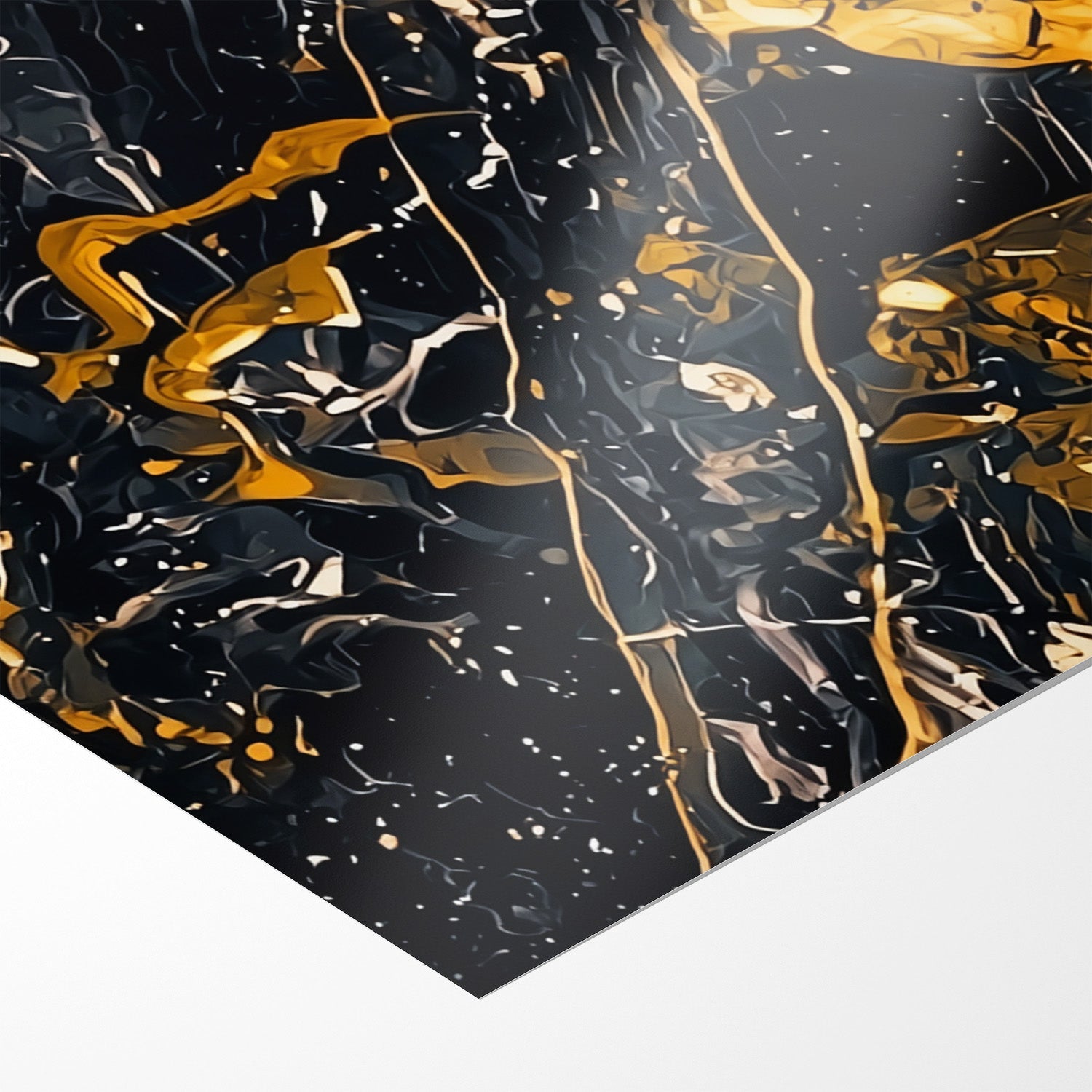 BITCOIN x MARBLE*Papier*40x60*Papier*Kunstwerk*Masculina.nl