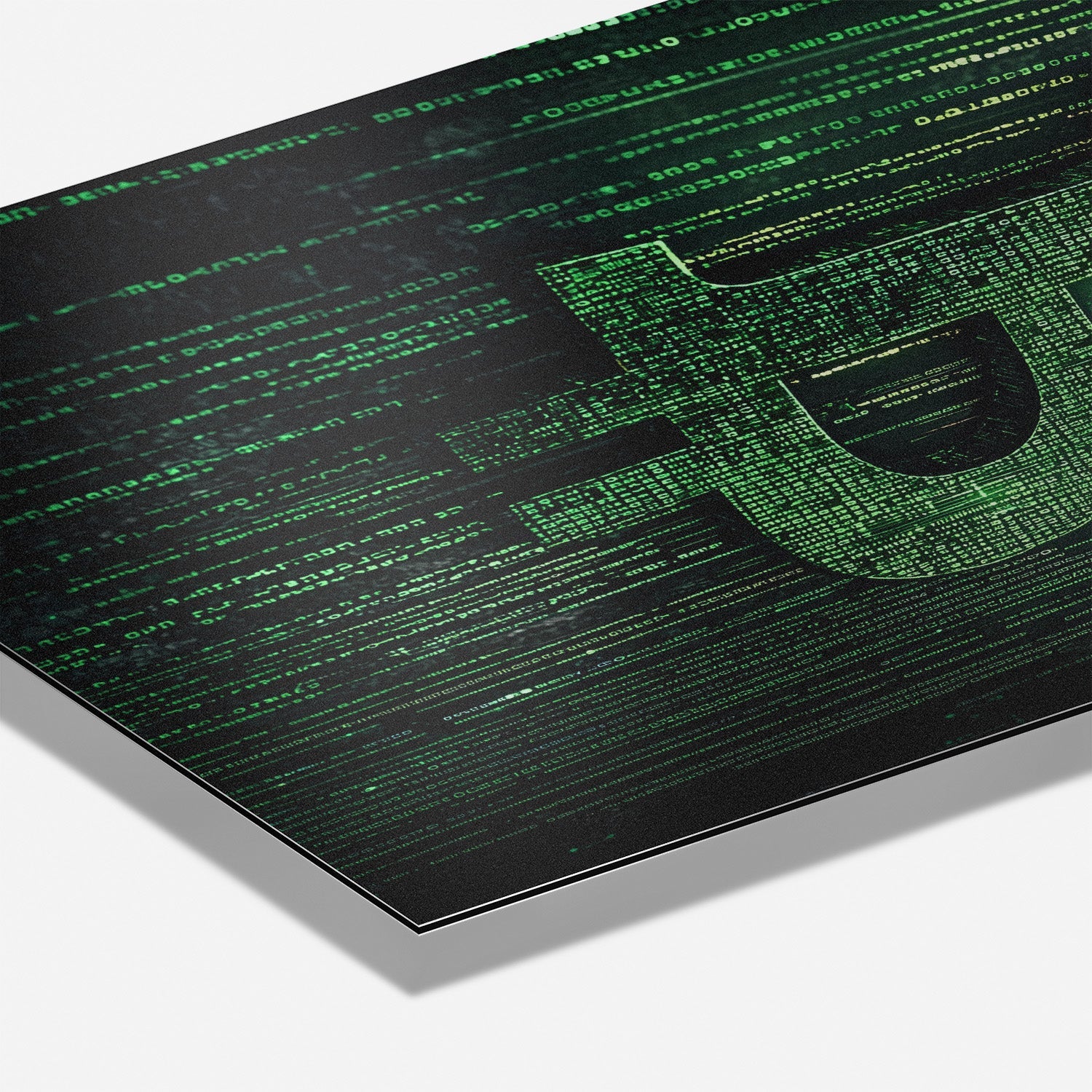 BITCOIN x MATRIX*Dibond*40x60*Dibond*Kunstwerk*Masculina.nl