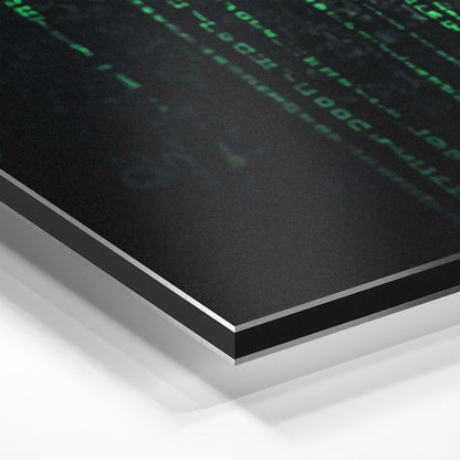BITCOIN x MATRIX*Dibond*40x60*Dibond*Kunstwerk*Masculina.nl