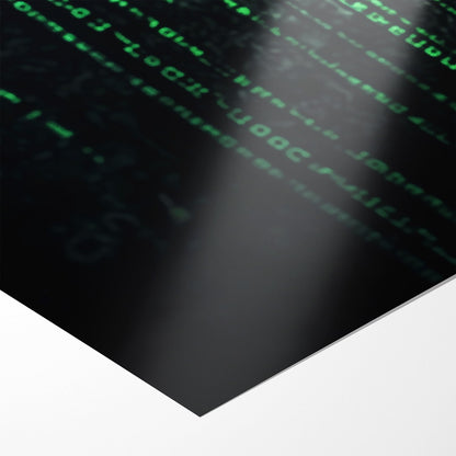 BITCOIN x MATRIX*Papier*40x60*Papier*Kunstwerk*Masculina.nl