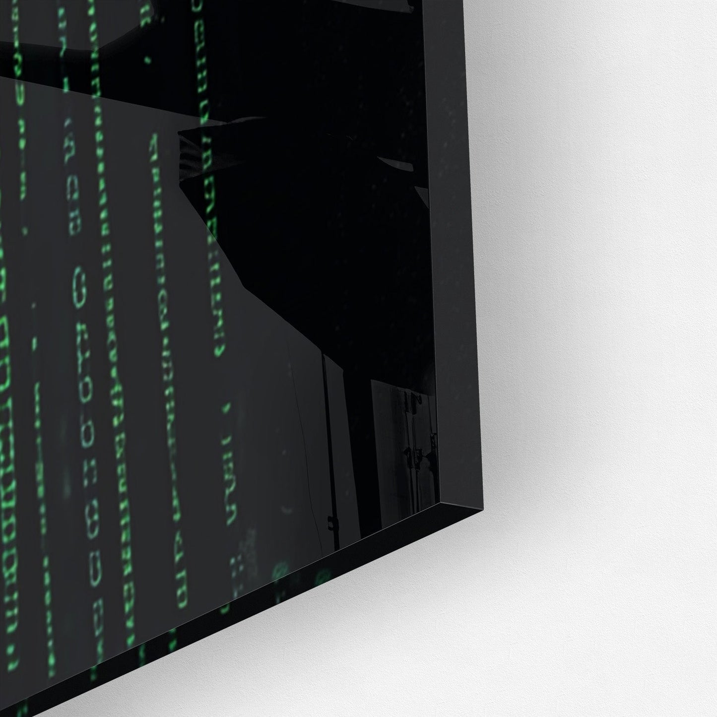 BITCOIN x MATRIX*Plexiglas*40x60*Plexiglas*Kunstwerk*Masculina.nl