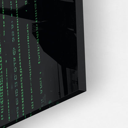 BITCOIN x MATRIX*Plexiglas*40x60*Plexiglas*Kunstwerk*Masculina.nl