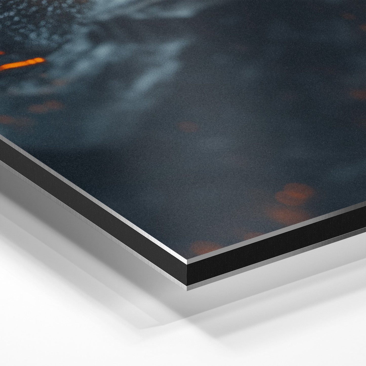 BITCOIN x VOLCANO ROCK*Dibond*40x60*Dibond*Kunstwerk*Masculina.nl