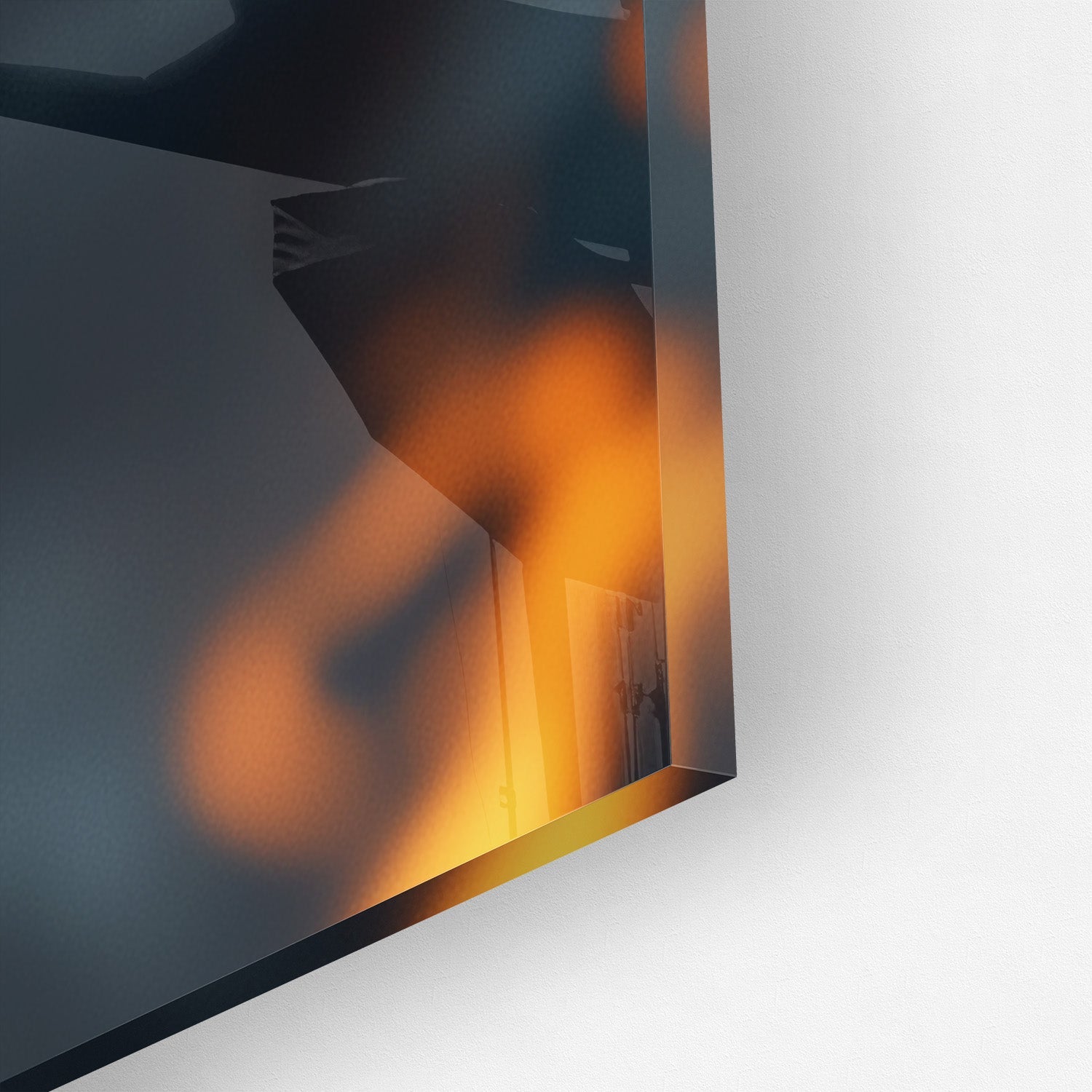 BITCOIN x VOLCANO ROCK*Plexiglas*40x60*Plexiglas*Kunstwerk*Masculina.nl