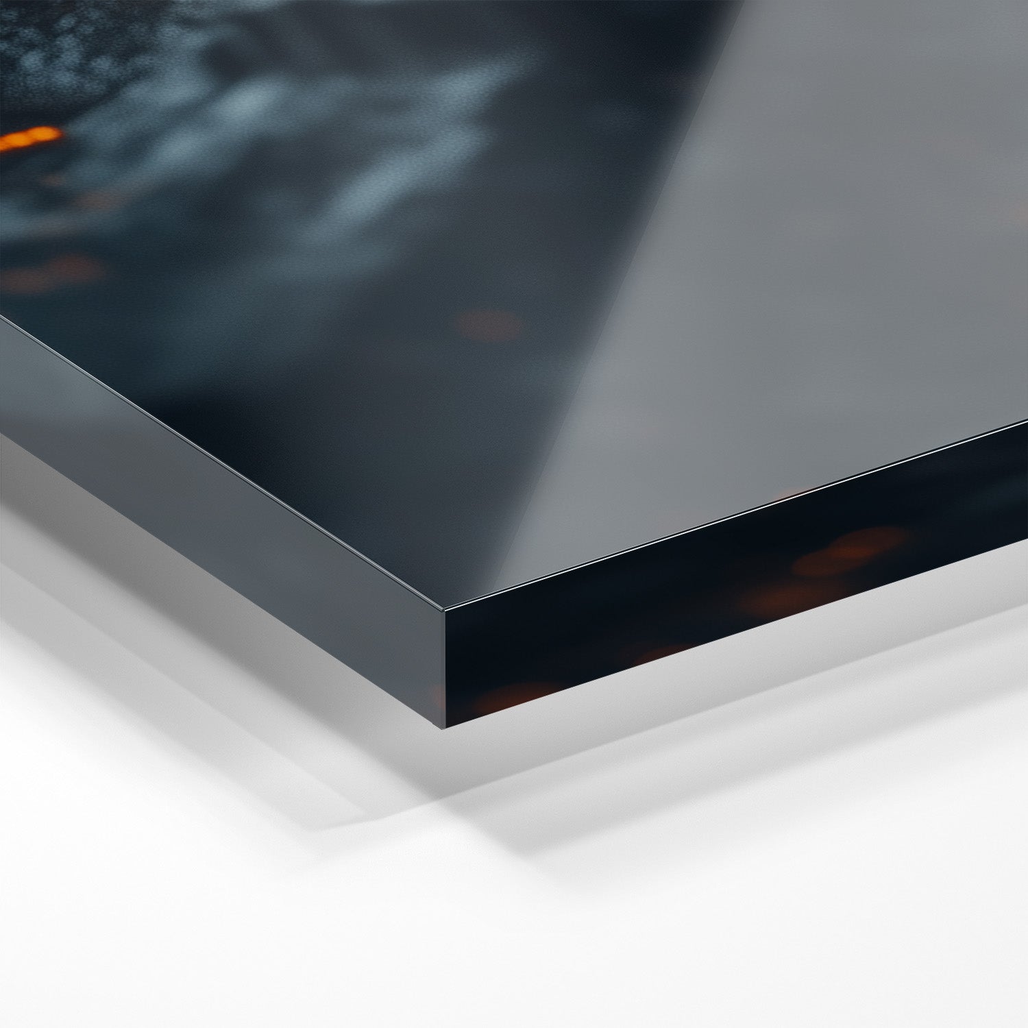 BITCOIN x VOLCANO ROCK*Plexiglas*40x60*Plexiglas*Kunstwerk*Masculina.nl