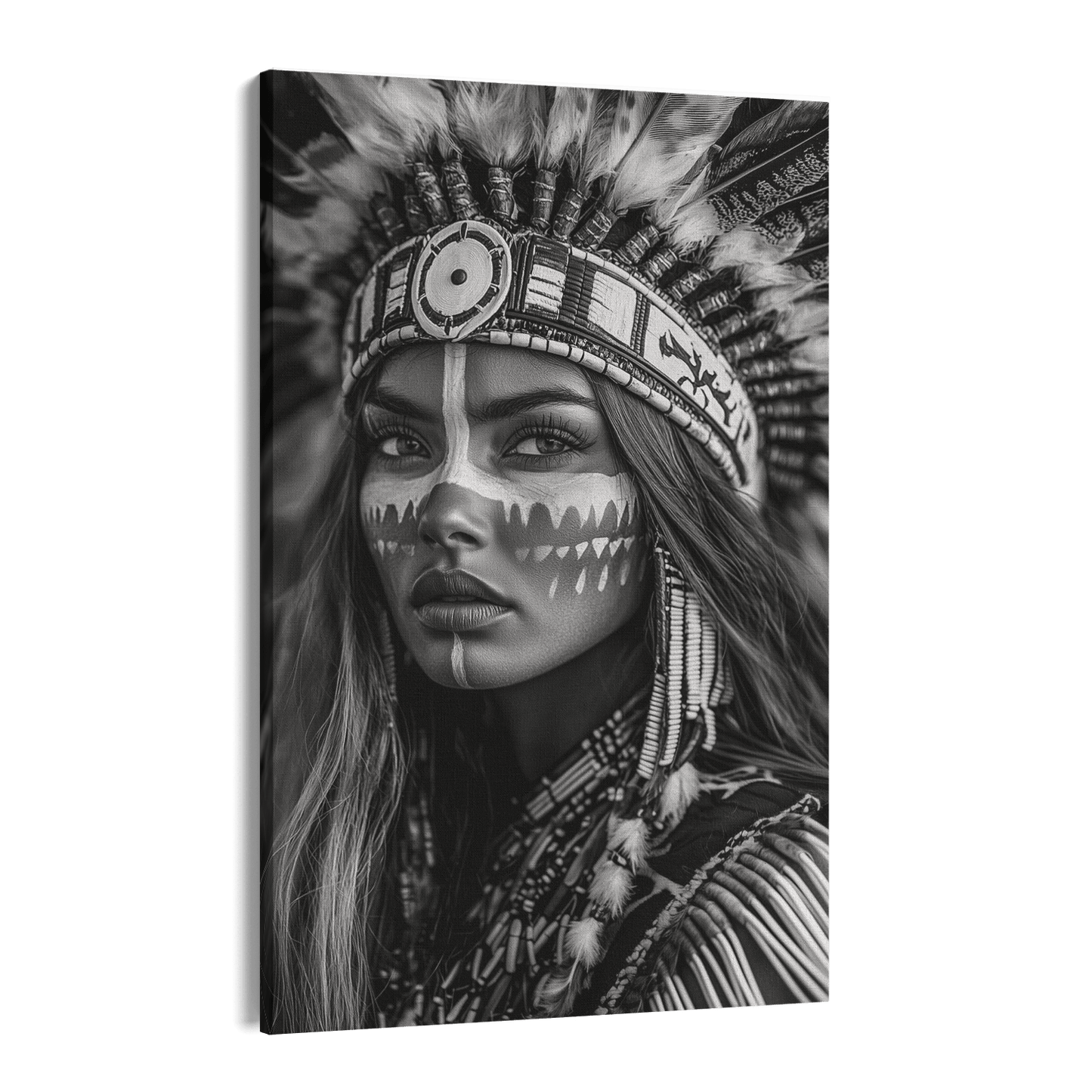 BRAVE NATIVE BEAUTY*Canvas*40x60*Canvas*Kunstwerk*Masculina.nl