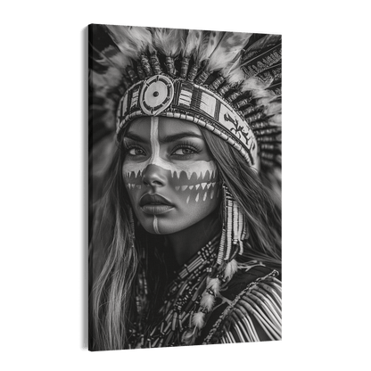BRAVE NATIVE BEAUTY*Canvas*40x60*Canvas*Kunstwerk*Masculina.nl