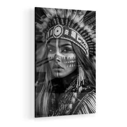 BRAVE NATIVE BEAUTY*Plexiglas*40x60*Plexiglas*Kunstwerk*Masculina.nl