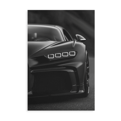 BUGATTI CHIRON NIGHTSHADE*Canvas*40x60*Canvas*Kunstwerk*Masculina.nl