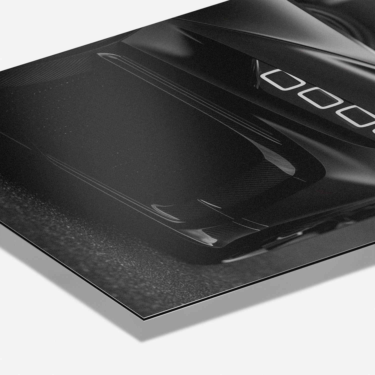 BUGATTI CHIRON NIGHTSHADE*Dibond*40x60*Dibond*Kunstwerk*Masculina.nl