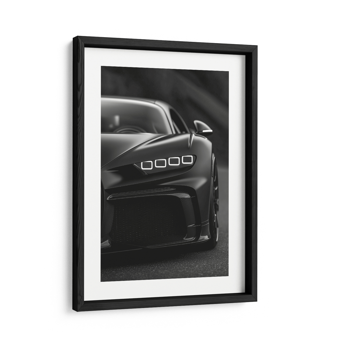 BUGATTI CHIRON NIGHTSHADE*Papier*40x60*Papier*Kunstwerk*Masculina.nl