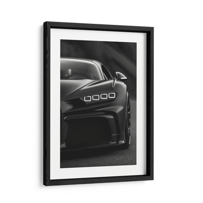 BUGATTI CHIRON NIGHTSHADE*Papier*40x60*Papier*Kunstwerk*Masculina.nl