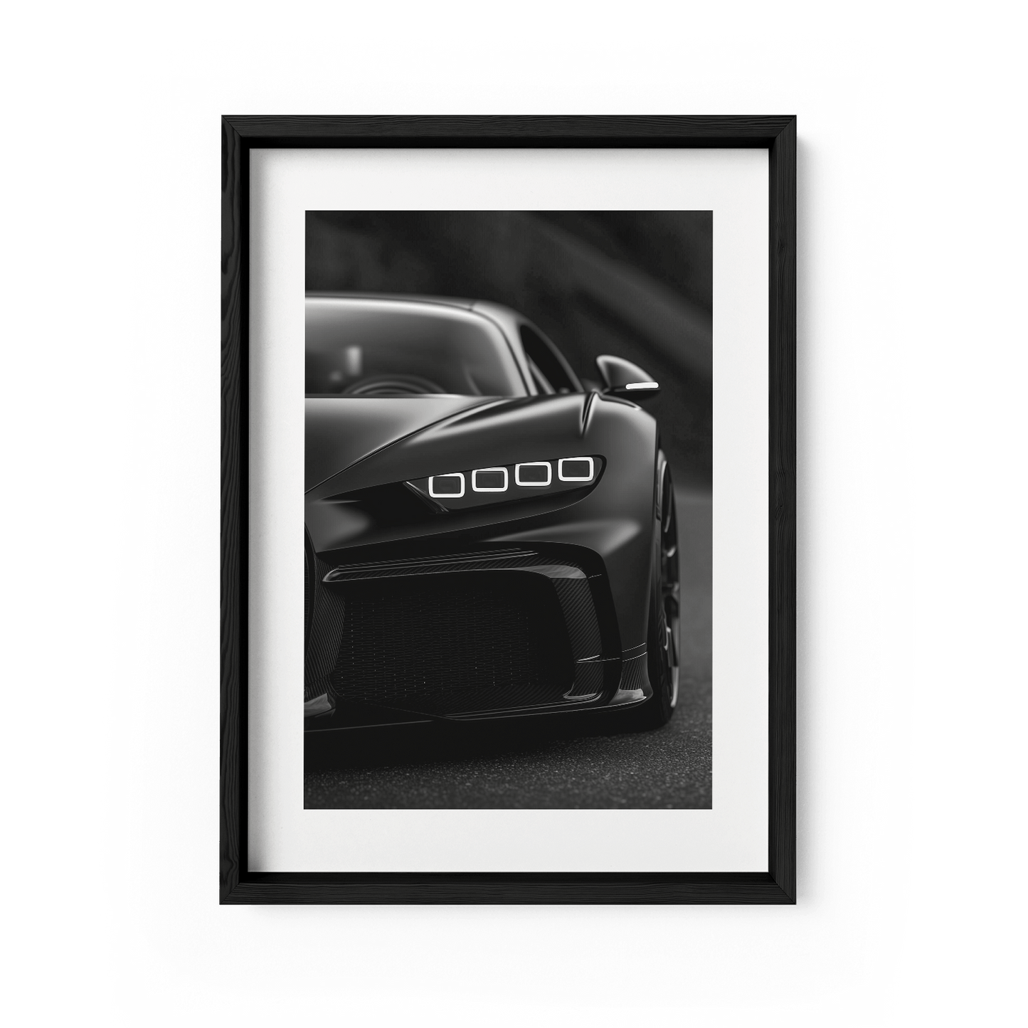 BUGATTI CHIRON NIGHTSHADE*Papier*40x60*Papier*Kunstwerk*Masculina.nl