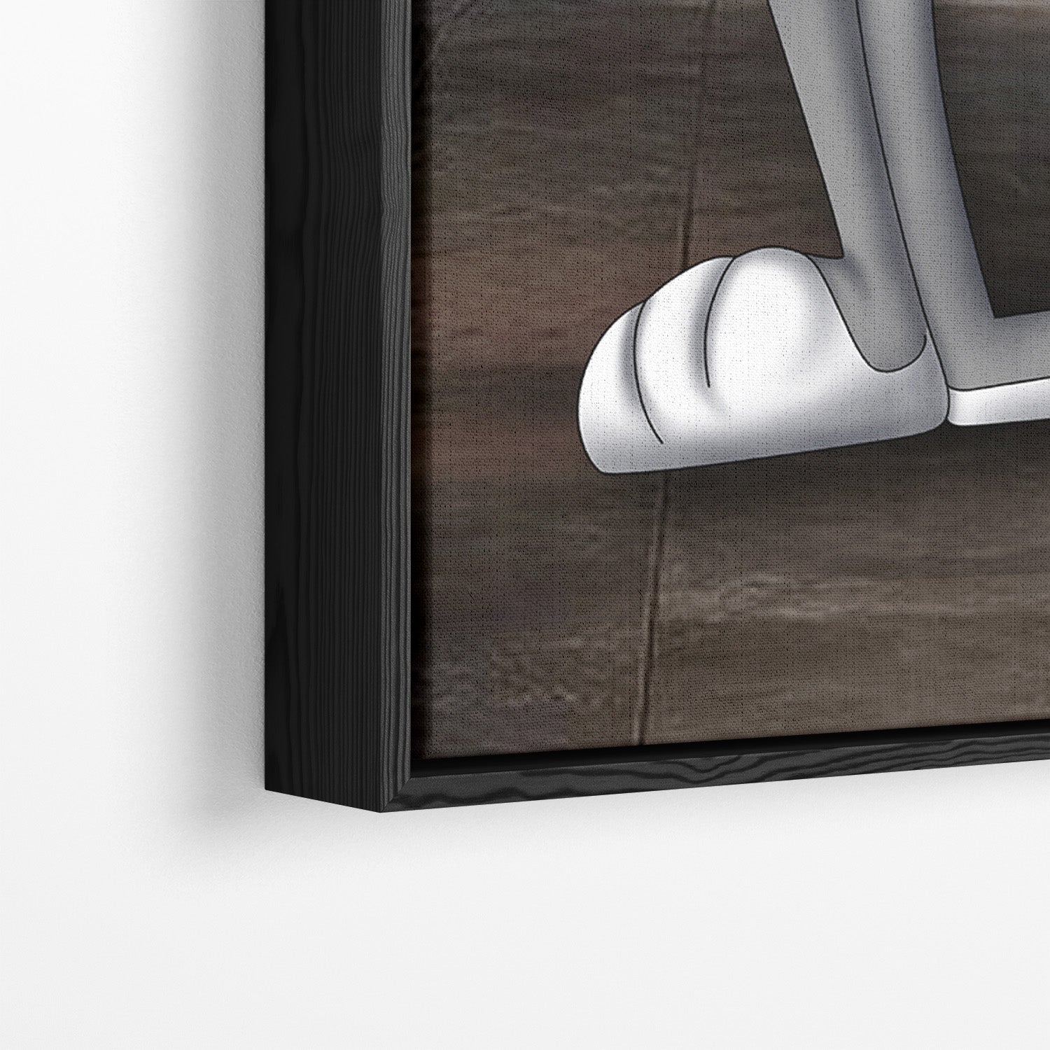 CASH & CURVES*Canvas*40x60*Baklijst*Kunstwerk*Masculina.nl