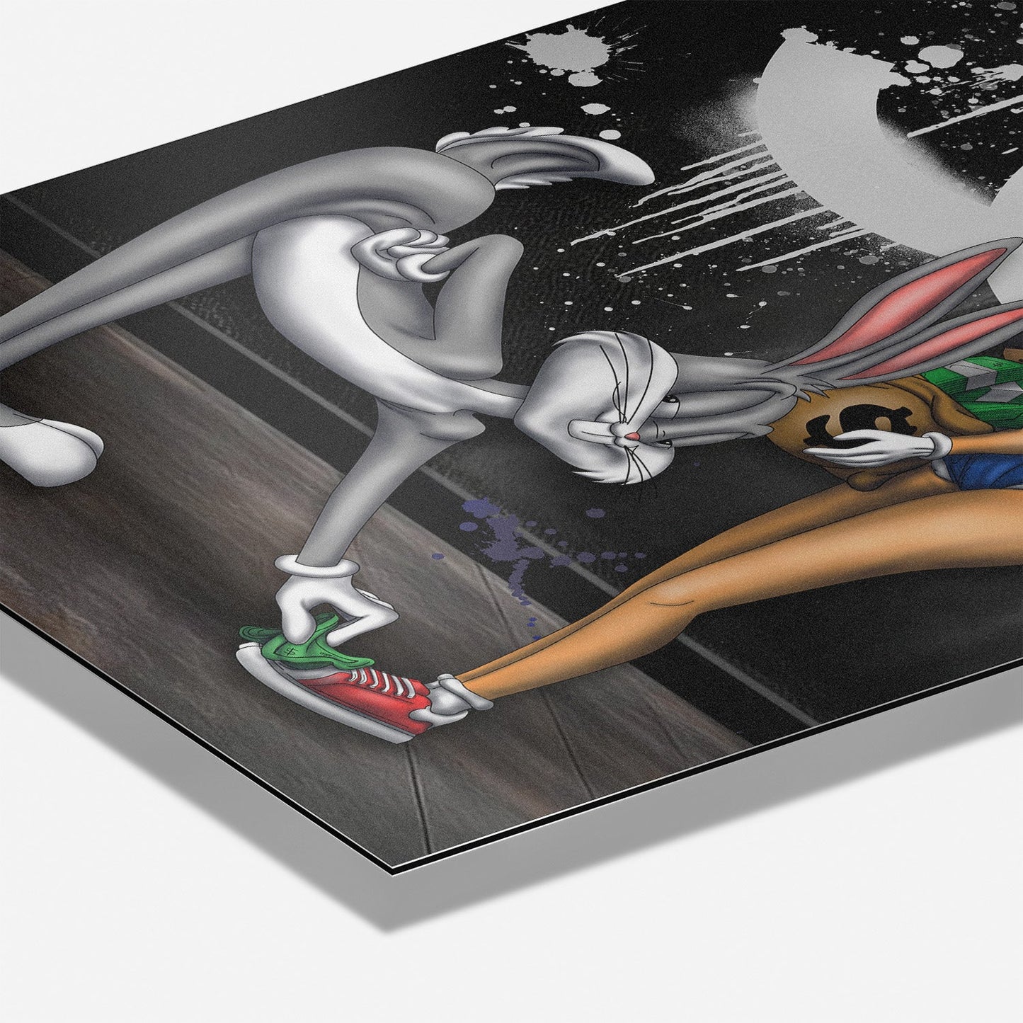 CASH & CURVES*Dibond*40x60*Dibond*Kunstwerk*Masculina.nl