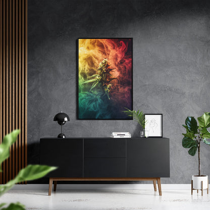 COLORFUL EXHALE*Canvas*40x60*Baklijst*Kunstwerk*Masculina.nl