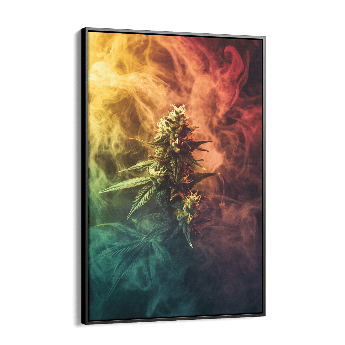 COLORFUL EXHALE*Canvas*40x60*Baklijst*Kunstwerk*Masculina.nl