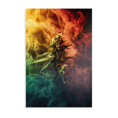COLORFUL EXHALE*Dibond*40x60*Dibond*Kunstwerk*Masculina.nl