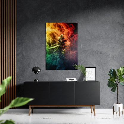 COLORFUL EXHALE*Dibond*40x60*Dibond*Kunstwerk*Masculina.nl