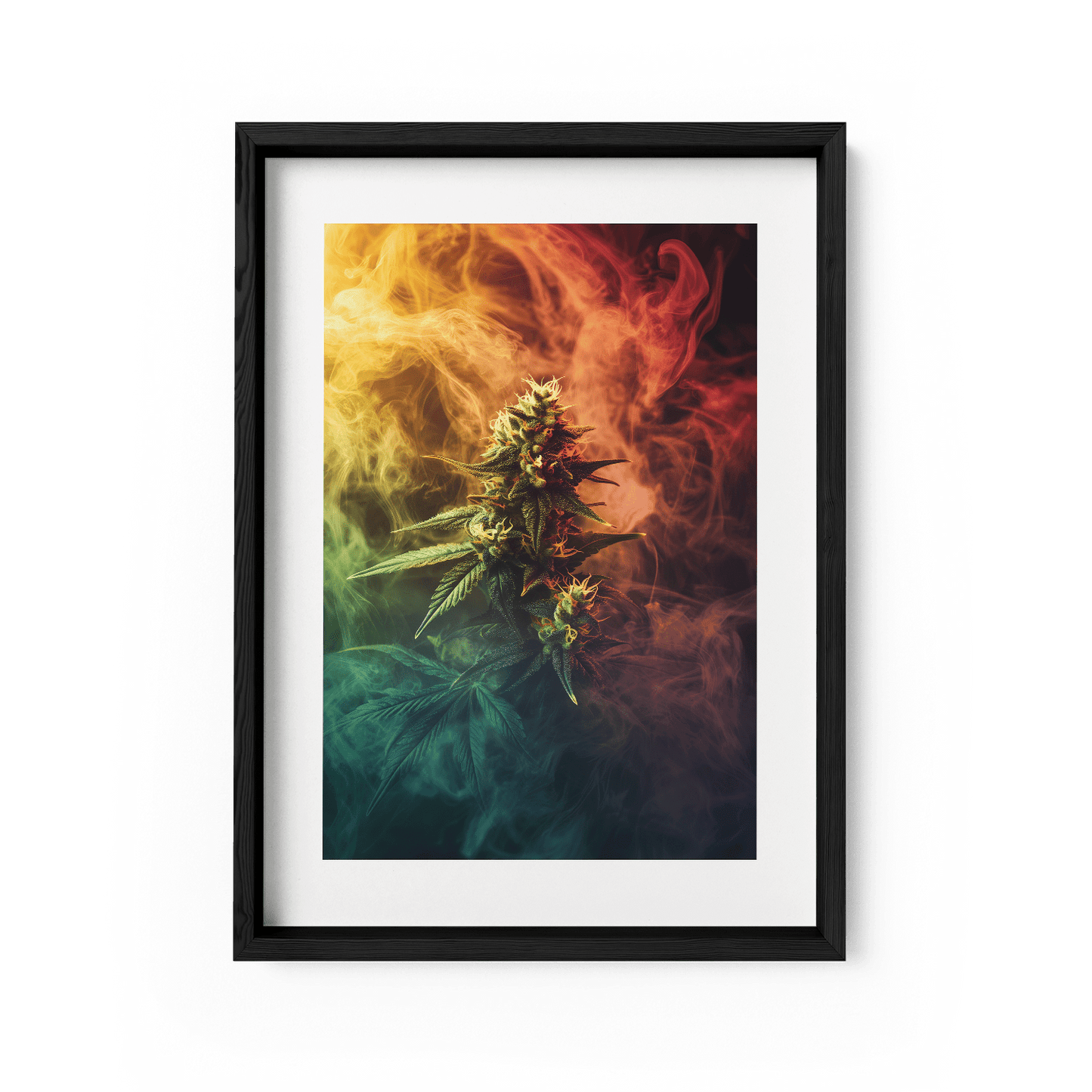 COLORFUL EXHALE*Papier*40x60*Papier*Kunstwerk*Masculina.nl