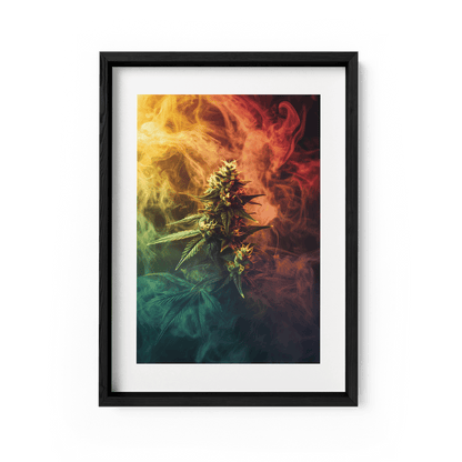 COLORFUL EXHALE*Papier*40x60*Papier*Kunstwerk*Masculina.nl