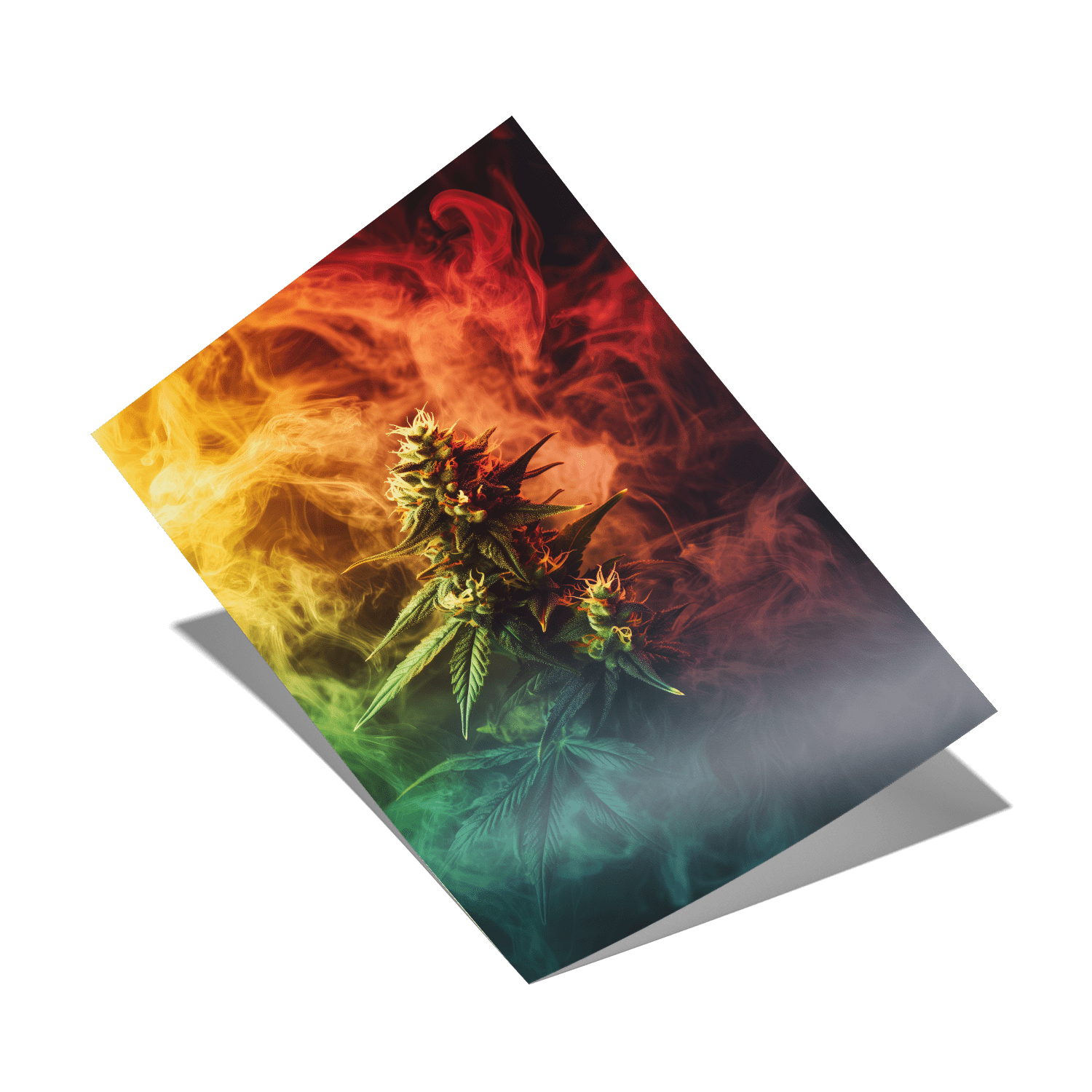 COLORFUL EXHALE*Papier*40x60*Papier*Kunstwerk*Masculina.nl