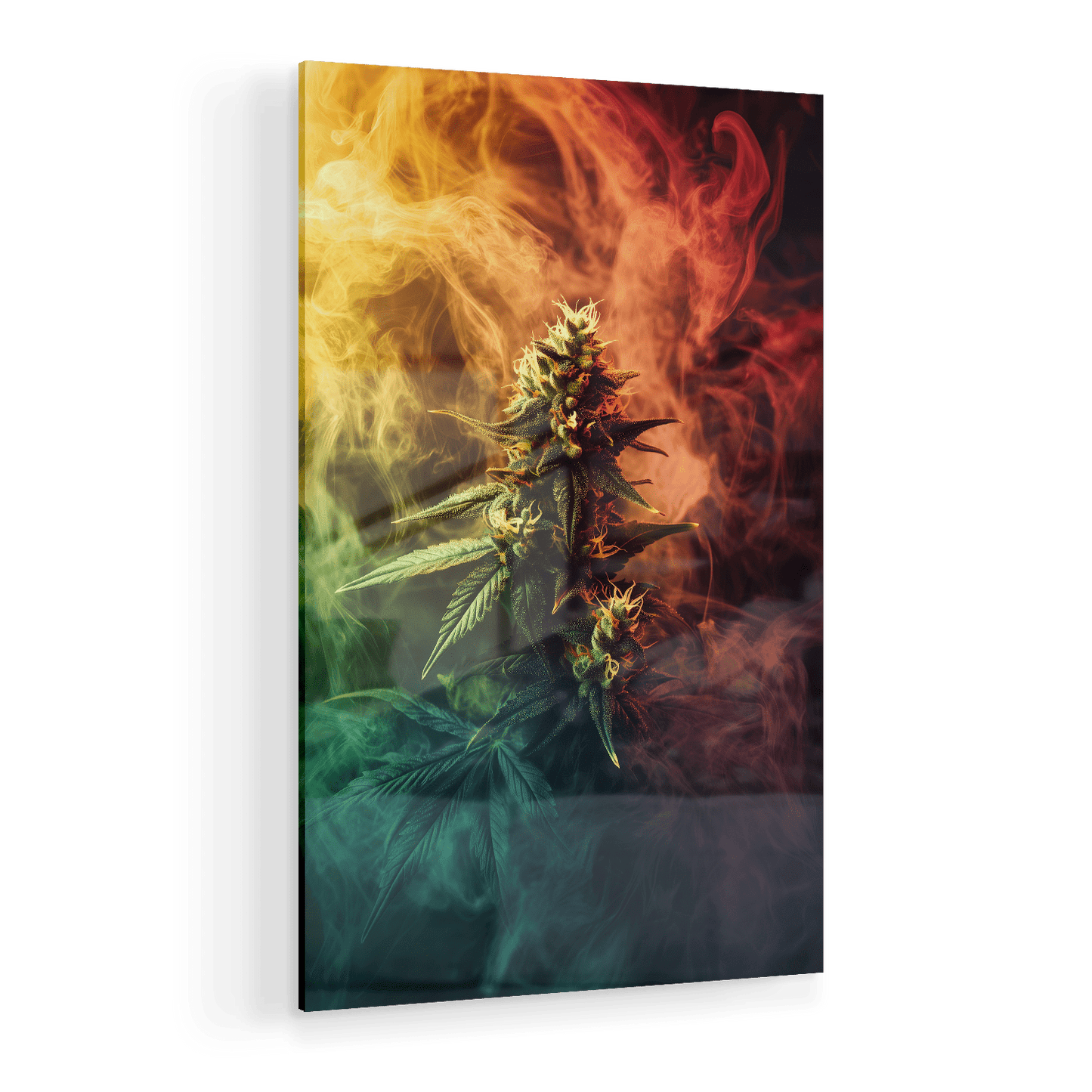 COLORFUL EXHALE*Plexiglas*40x60*Plexiglas*Kunstwerk*Masculina.nl