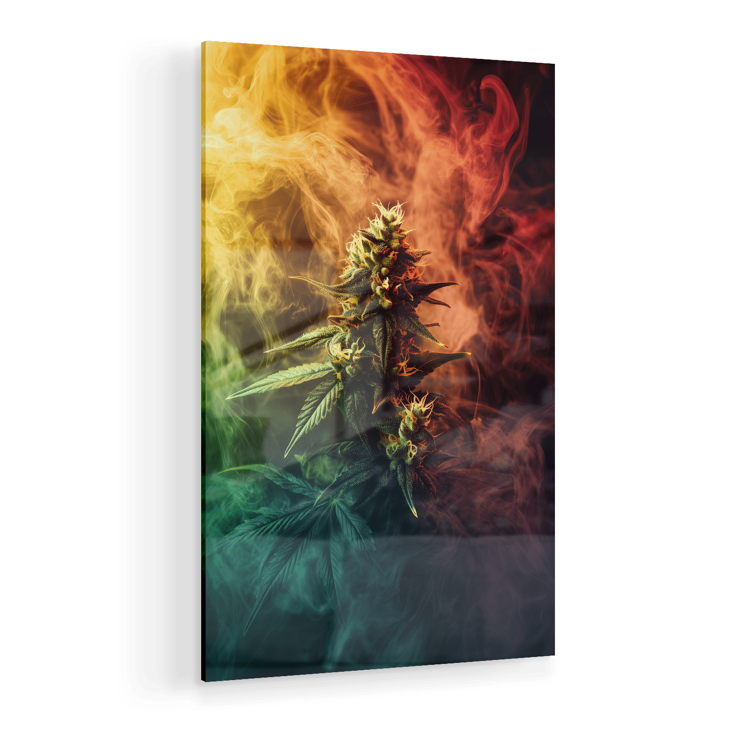 COLORFUL EXHALE*Plexiglas*40x60*Plexiglas*Kunstwerk*Masculina.nl